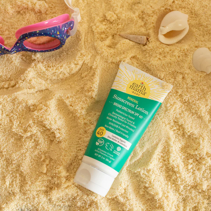 Sunscreen Lotion SPF 40 -earth mama – NestingMum